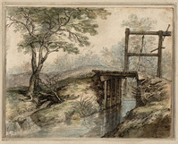 O 013
<br/>
Dijk met sluis en brug
<br/>
<em>Bloemaert, Abraham (1566-1651)</em>